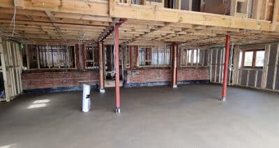 Self build floor screeds